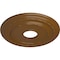 Ekena Millwork Dublin Ceiling Medallion (Fits Canopies up to 8 1/4"), 15 3/8"OD x 3 5/8"ID x 1"P, Smokey Topaz CM15DUSTF - alternate 4